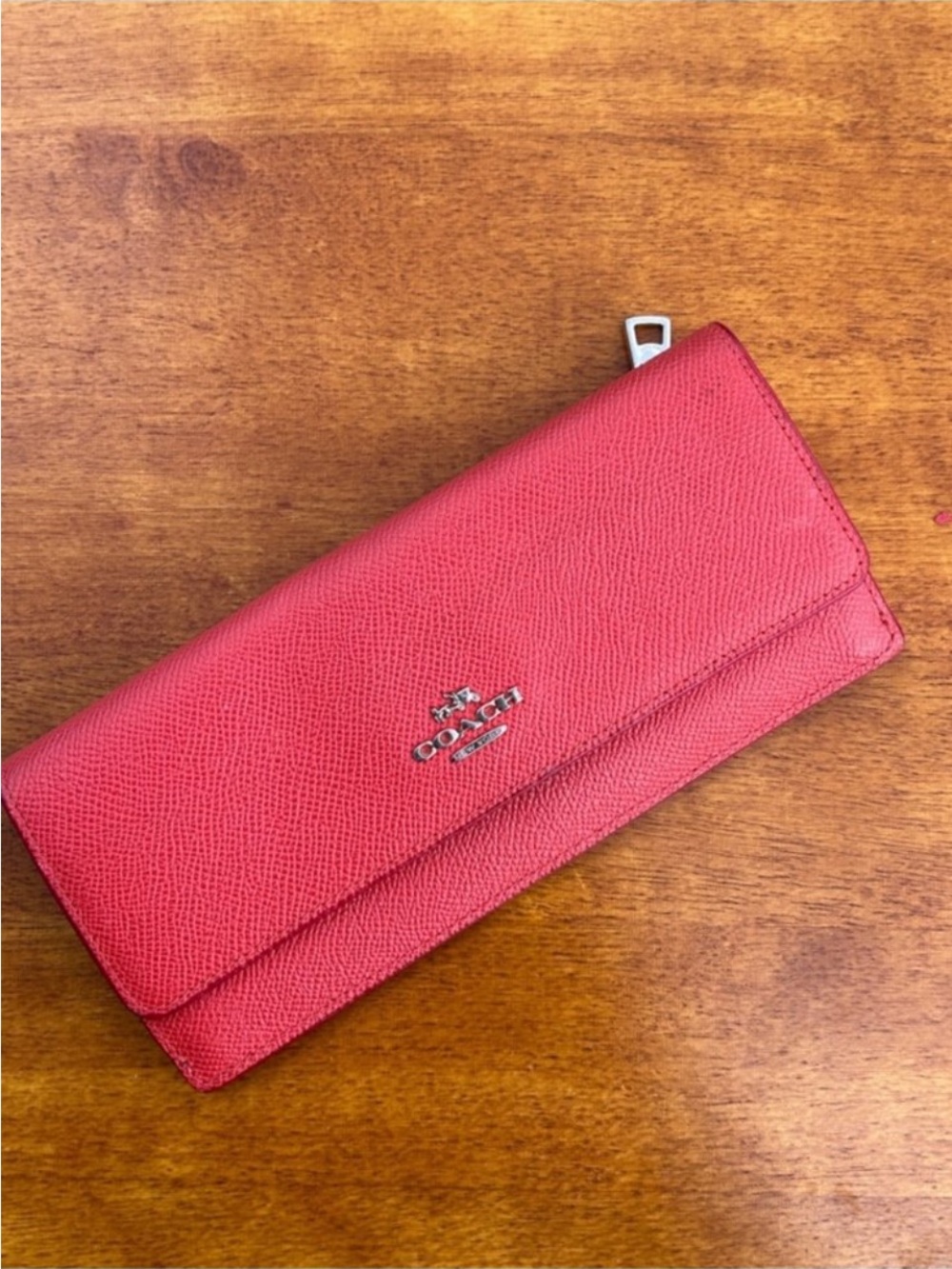 Coach slim long wallet